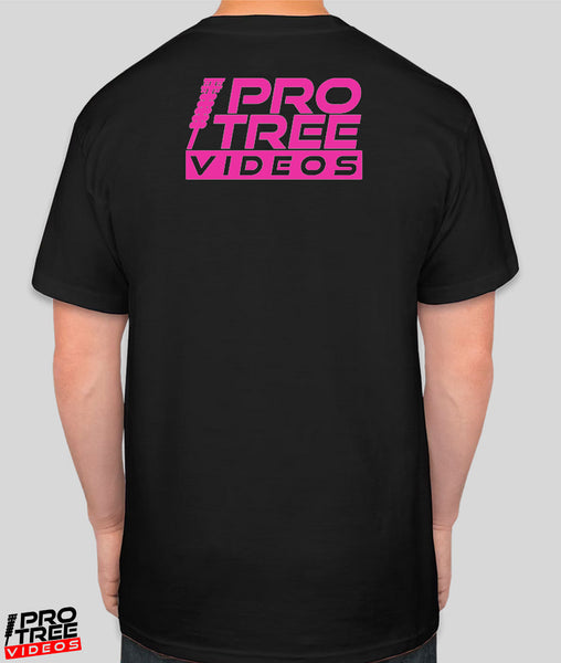 Neon Pink Logo T (two sided)